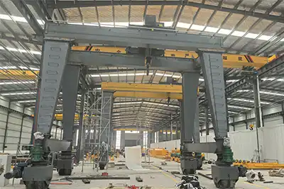 30 & 50 Ton Rubber Tyred Gantry Crane – Factory Test Overview